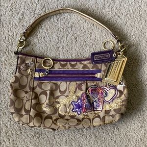 Coach Poppy Collection Purse No J1020 15880